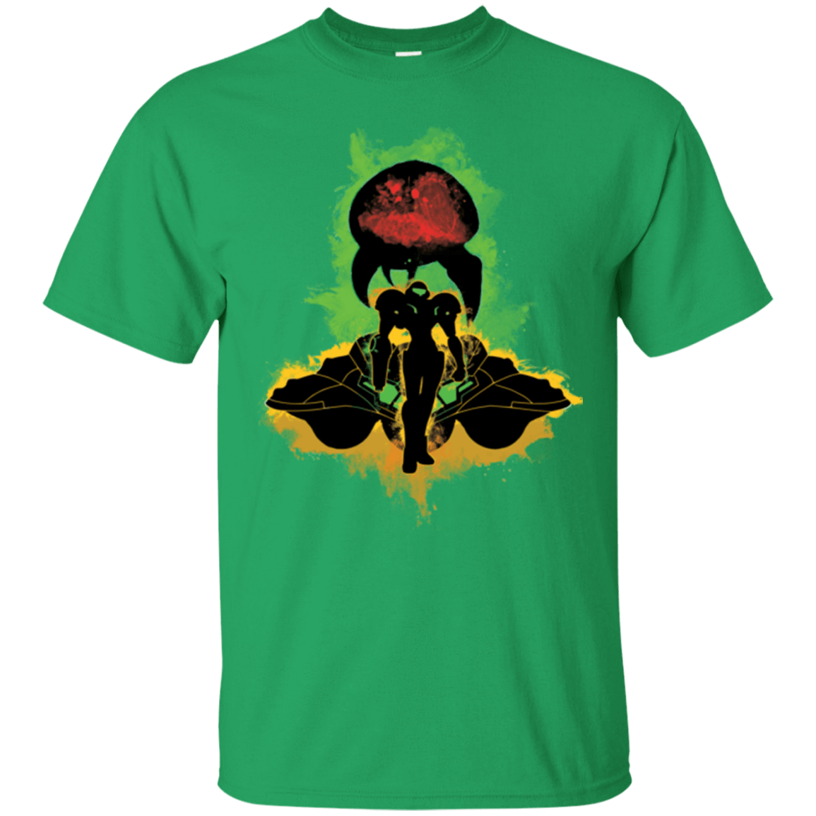 T-Shirts Irish Green / Small Zebes Conflict T-Shirt