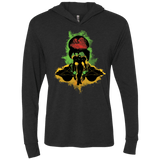 T-Shirts Vintage Black / X-Small Zebes Conflict Triblend Long Sleeve Hoodie Tee