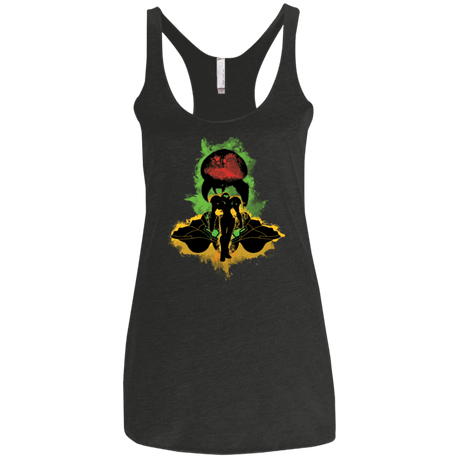 T-Shirts Vintage Black / X-Small Zebes Conflict Women's Triblend Racerback Tank
