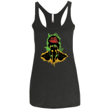 T-Shirts Vintage Black / X-Small Zebes Conflict Women's Triblend Racerback Tank