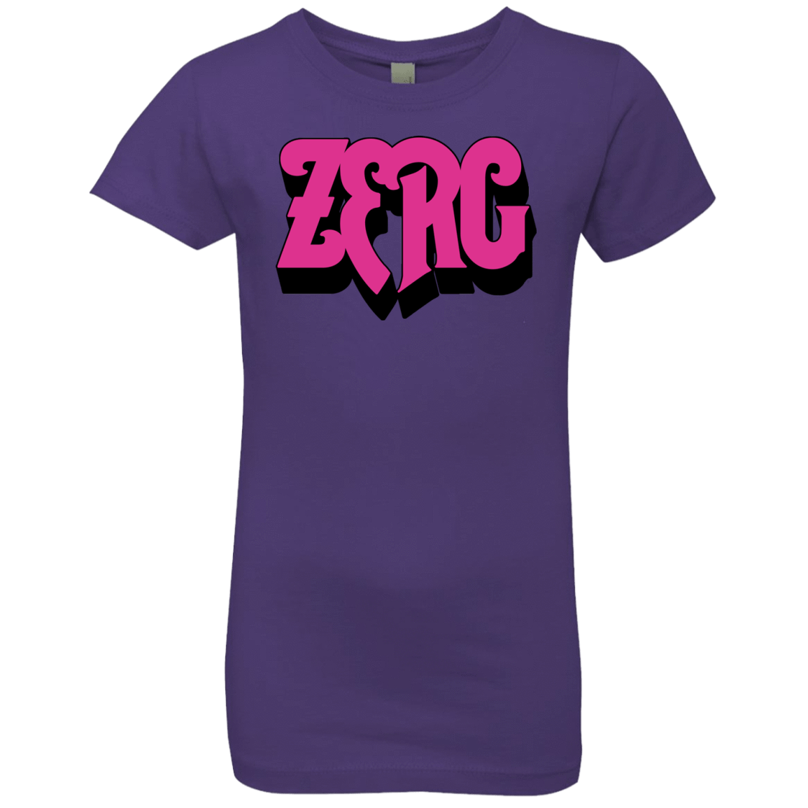 T-Shirts Purple Rush / YXS Zerg Rush Girls Premium T-Shirt