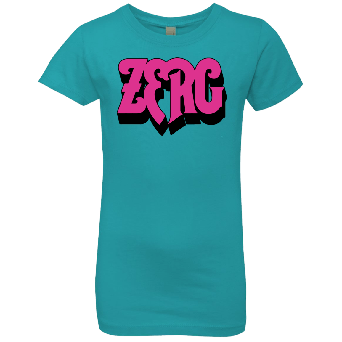 T-Shirts Tahiti Blue / YXS Zerg Rush Girls Premium T-Shirt