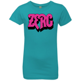 T-Shirts Tahiti Blue / YXS Zerg Rush Girls Premium T-Shirt