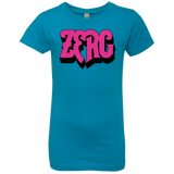 T-Shirts Turquoise / YXS Zerg Rush Girls Premium T-Shirt