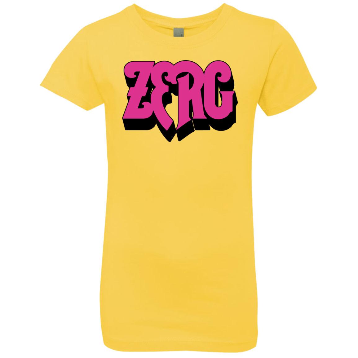 T-Shirts Vibrant Yellow / YXS Zerg Rush Girls Premium T-Shirt