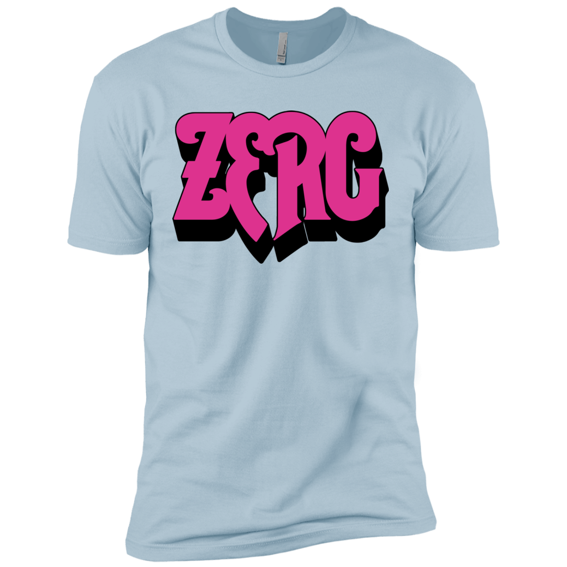 T-Shirts Light Blue / X-Small Zerg Rush Men's Premium T-Shirt