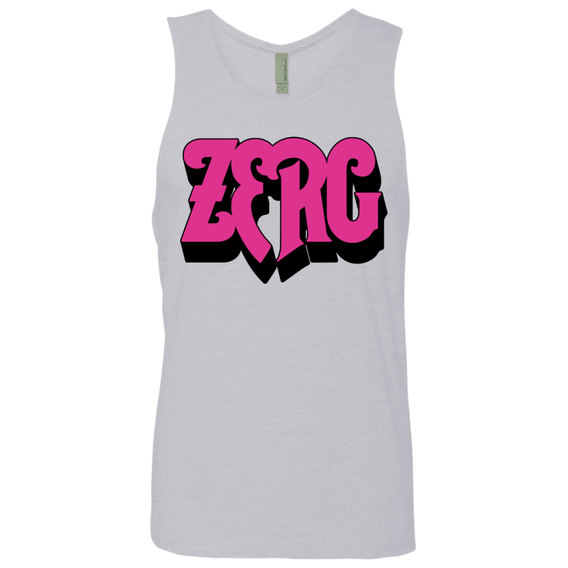 T-Shirts Heather Grey / Small Zerg Rush Men's Premium Tank Top