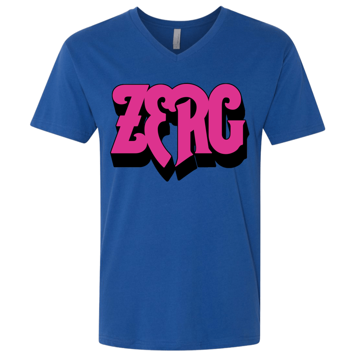 T-Shirts Royal / X-Small Zerg Rush Men's Premium V-Neck