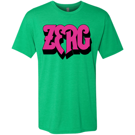 T-Shirts Envy / Small Zerg Rush Men's Triblend T-Shirt