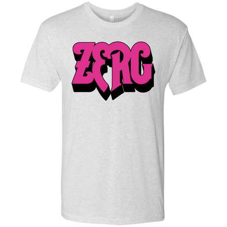 T-Shirts Heather White / Small Zerg Rush Men's Triblend T-Shirt