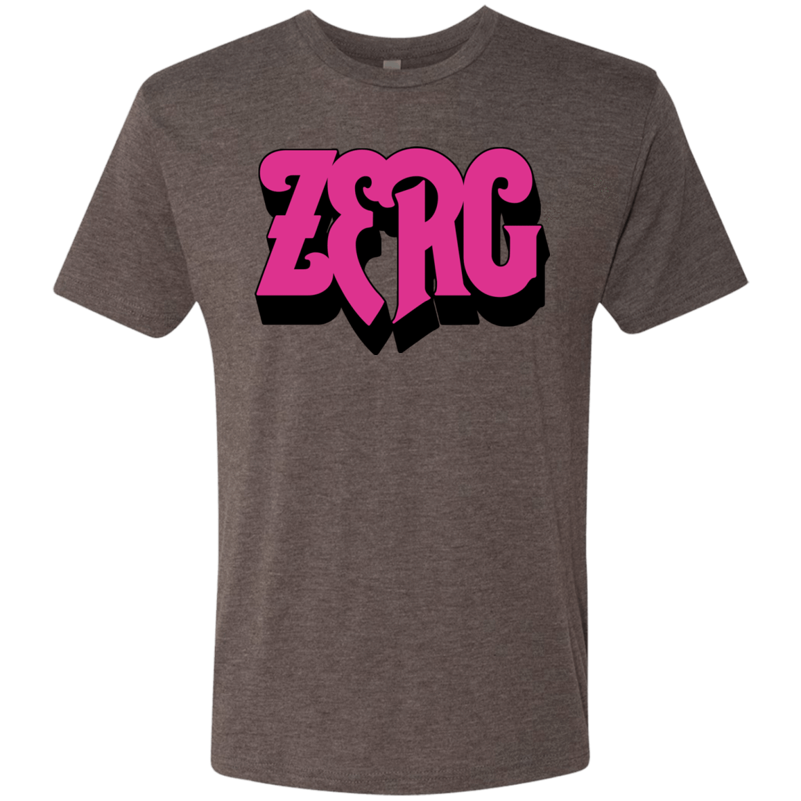 T-Shirts Macchiato / Small Zerg Rush Men's Triblend T-Shirt