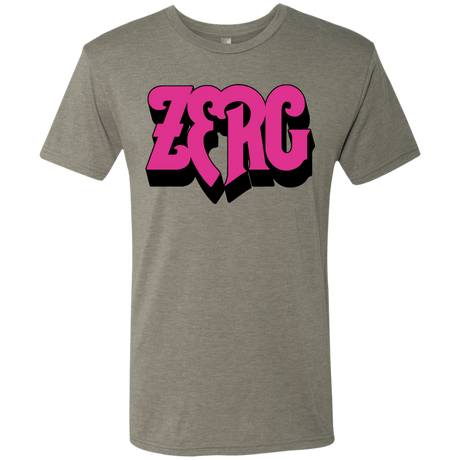 T-Shirts Venetian Grey / Small Zerg Rush Men's Triblend T-Shirt