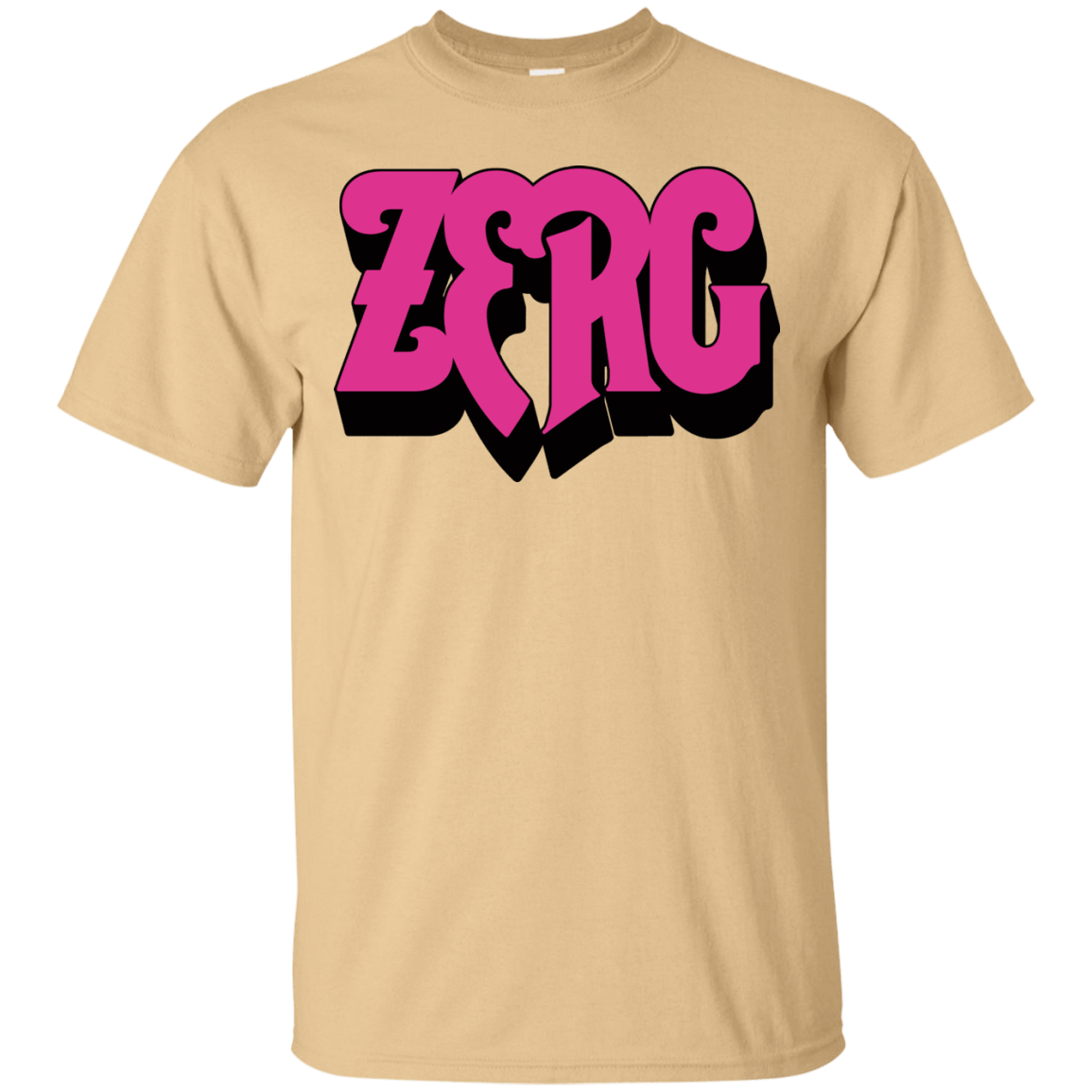 T-Shirts Vegas Gold / Small Zerg Rush T-Shirt