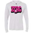 T-Shirts Heather White / X-Small Zerg Rush Triblend Long Sleeve Hoodie Tee