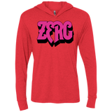 T-Shirts Vintage Red / X-Small Zerg Rush Triblend Long Sleeve Hoodie Tee