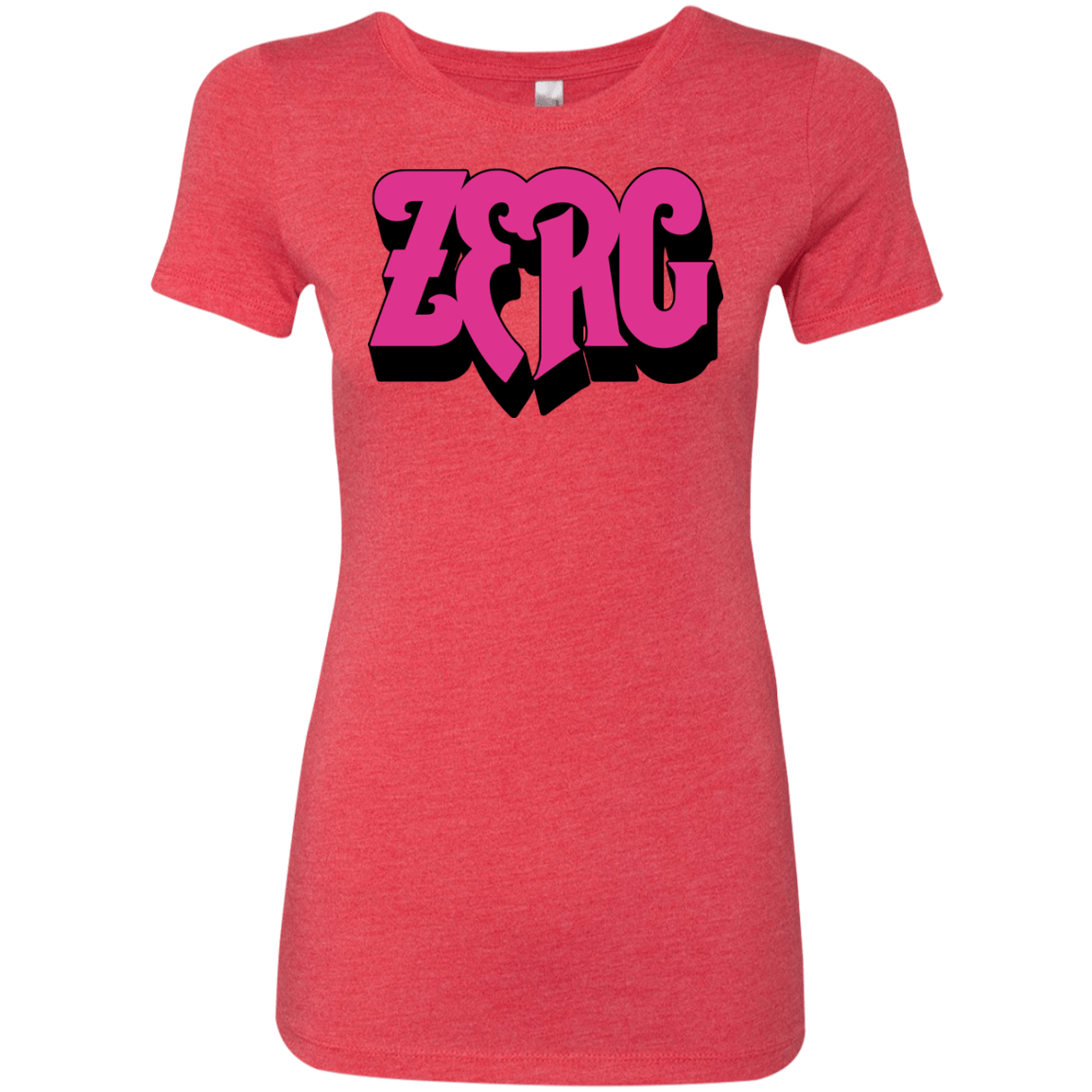 T-Shirts Vintage Red / Small Zerg Rush Women's Triblend T-Shirt
