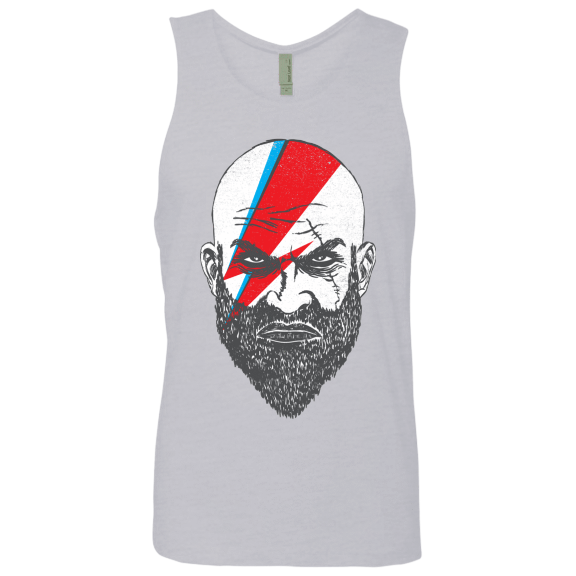 T-Shirts Heather Grey / S Ziggy Kratos Men's Premium Tank Top