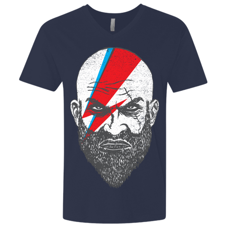 T-Shirts Midnight Navy / X-Small Ziggy Kratos Men's Premium V-Neck