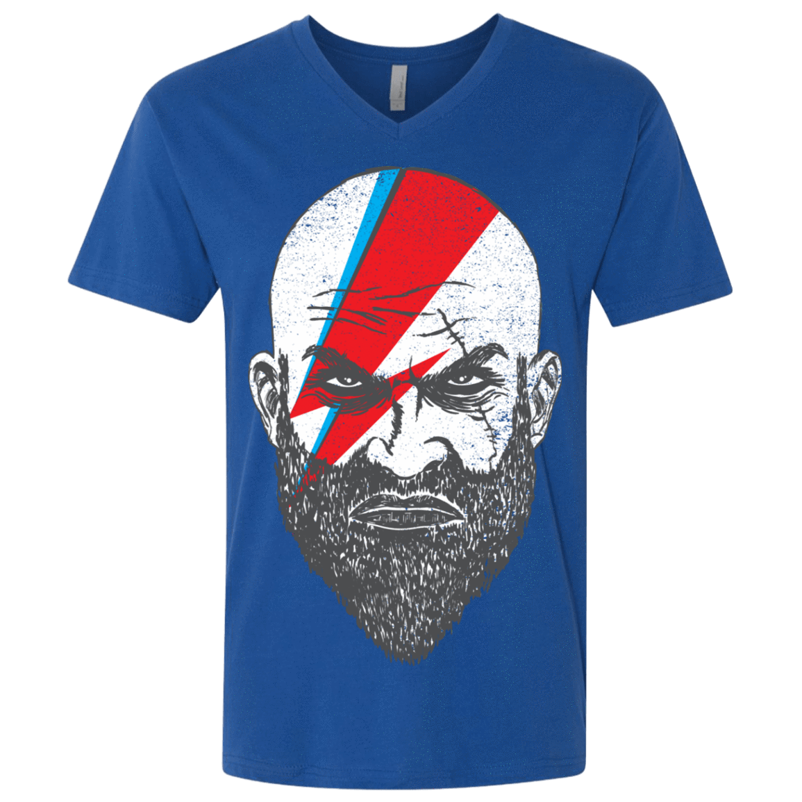 T-Shirts Royal / X-Small Ziggy Kratos Men's Premium V-Neck