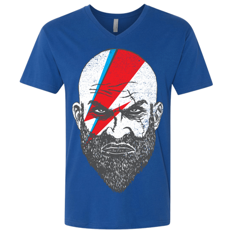 T-Shirts Royal / X-Small Ziggy Kratos Men's Premium V-Neck