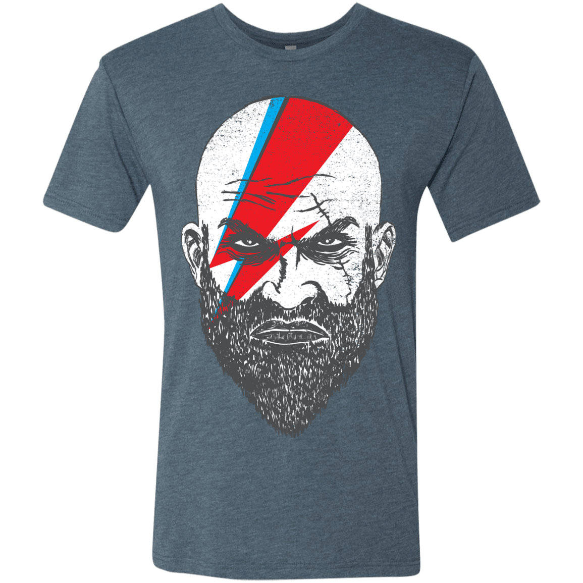 T-Shirts Indigo / S Ziggy Kratos Men's Triblend T-Shirt