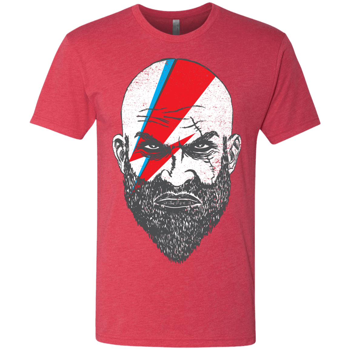 T-Shirts Vintage Red / S Ziggy Kratos Men's Triblend T-Shirt