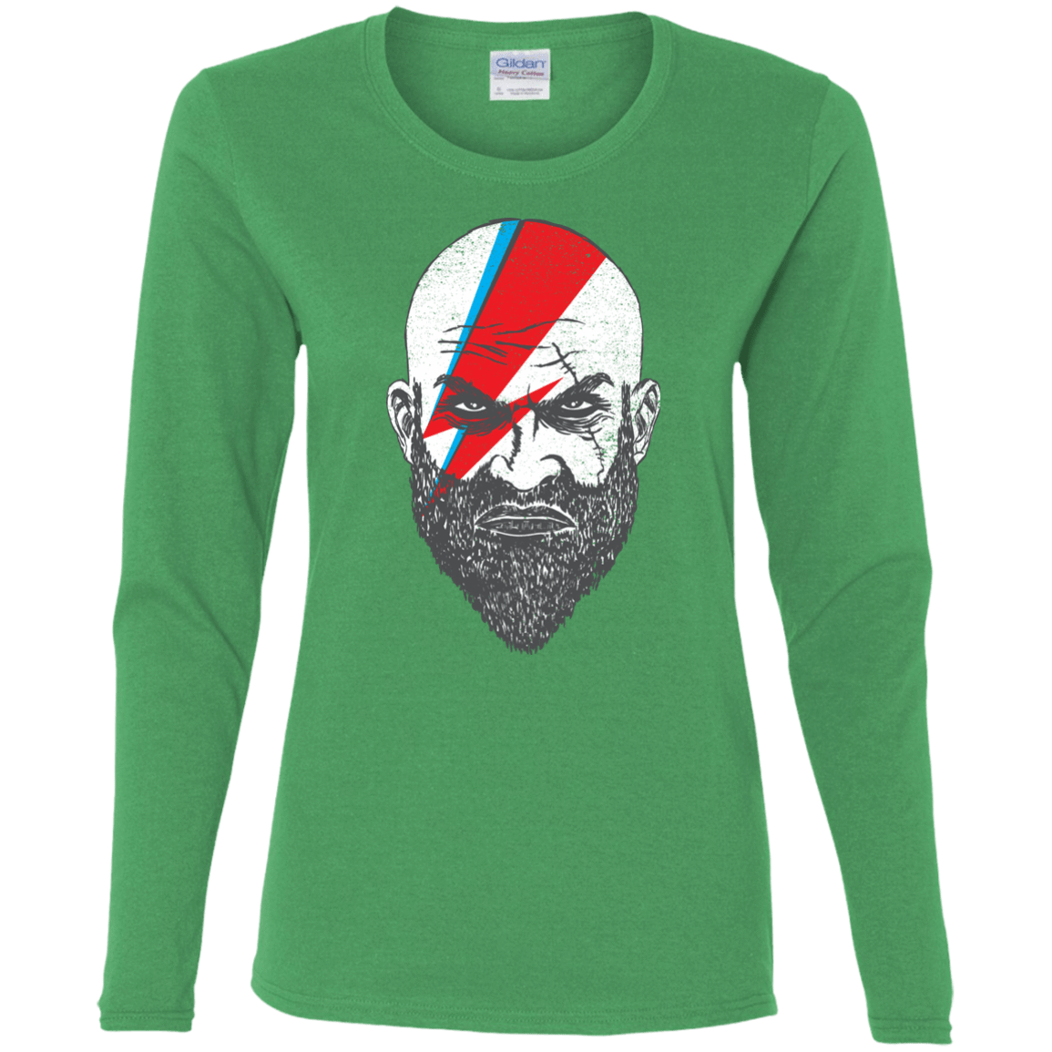 T-Shirts Irish Green / S Ziggy Kratos Women's Long Sleeve T-Shirt