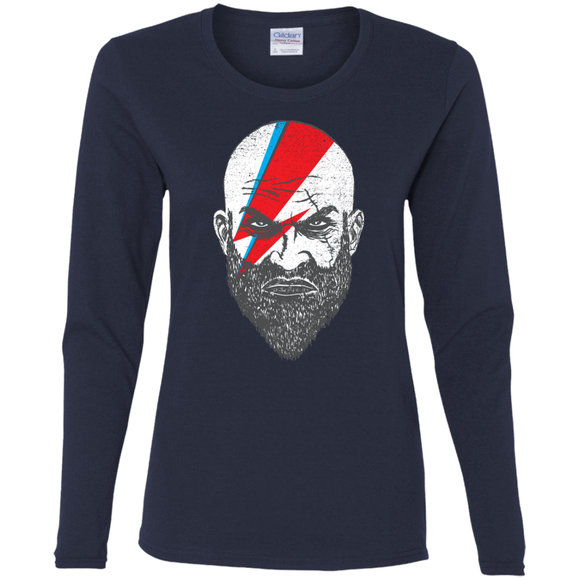 T-Shirts Navy / S Ziggy Kratos Women's Long Sleeve T-Shirt