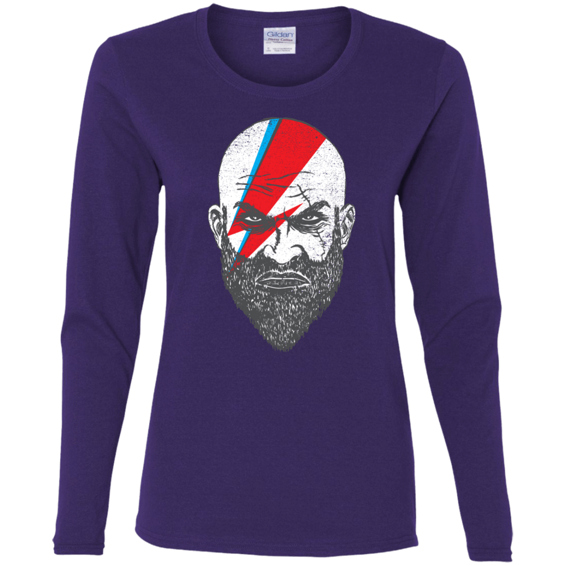 T-Shirts Purple / S Ziggy Kratos Women's Long Sleeve T-Shirt