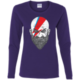 T-Shirts Purple / S Ziggy Kratos Women's Long Sleeve T-Shirt