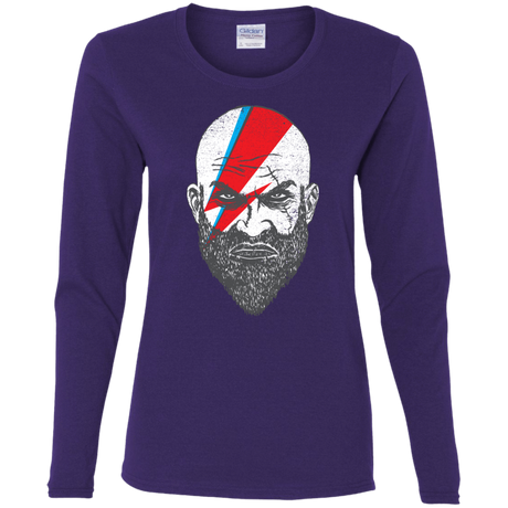 T-Shirts Purple / S Ziggy Kratos Women's Long Sleeve T-Shirt