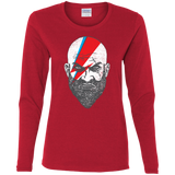 T-Shirts Red / S Ziggy Kratos Women's Long Sleeve T-Shirt