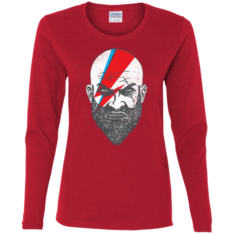 T-Shirts Red / S Ziggy Kratos Women's Long Sleeve T-Shirt