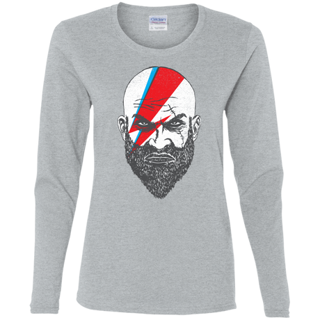 T-Shirts Sport Grey / S Ziggy Kratos Women's Long Sleeve T-Shirt