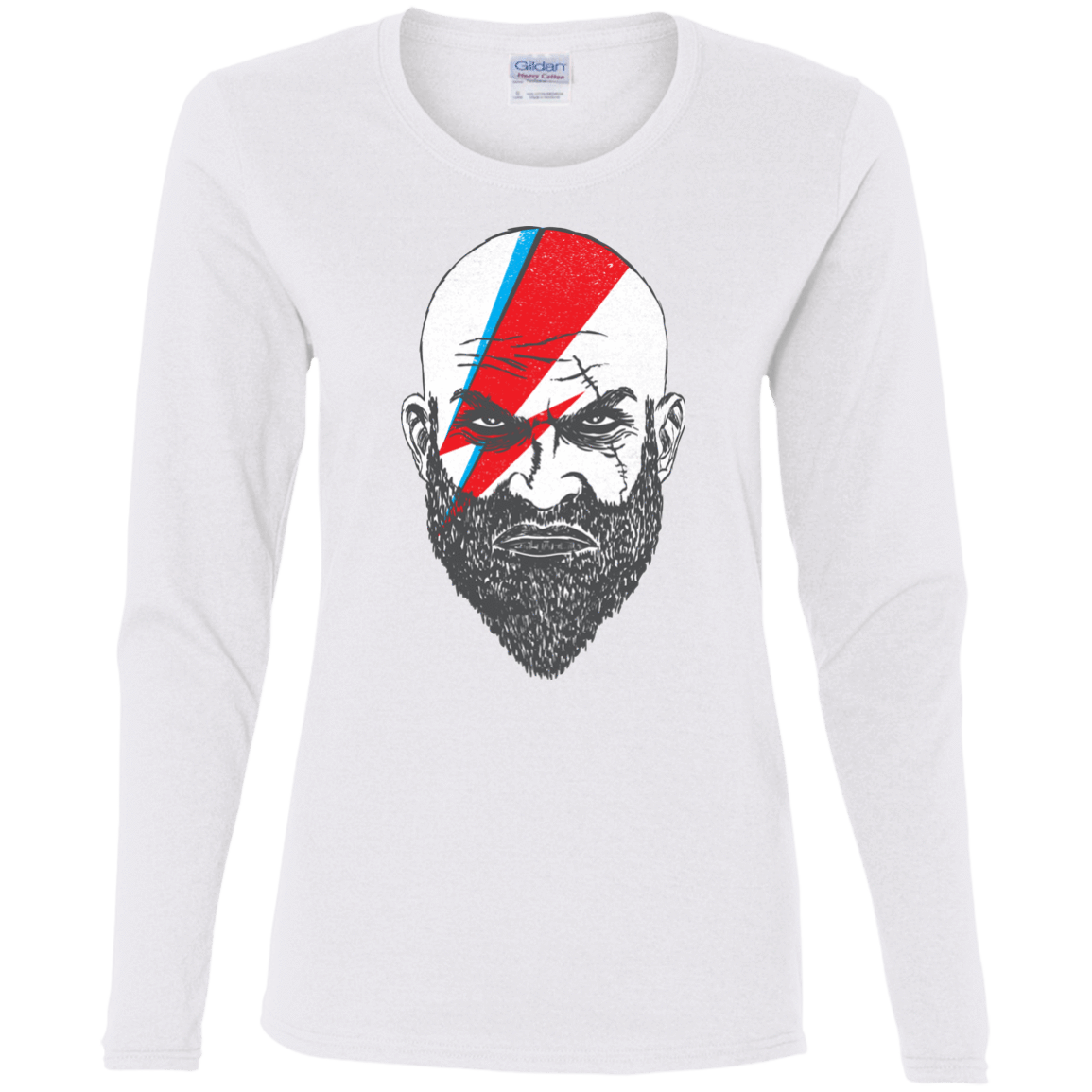 T-Shirts White / S Ziggy Kratos Women's Long Sleeve T-Shirt