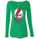 T-Shirts Envy / S Ziggy Kratos Women's Triblend Long Sleeve Shirt