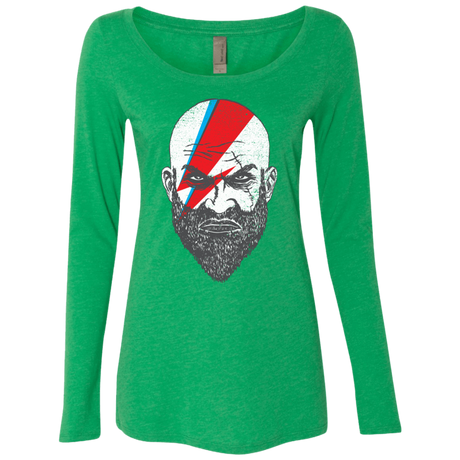 T-Shirts Envy / S Ziggy Kratos Women's Triblend Long Sleeve Shirt