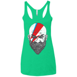 Ziggy Kratos Women's Triblend Racerback Tank