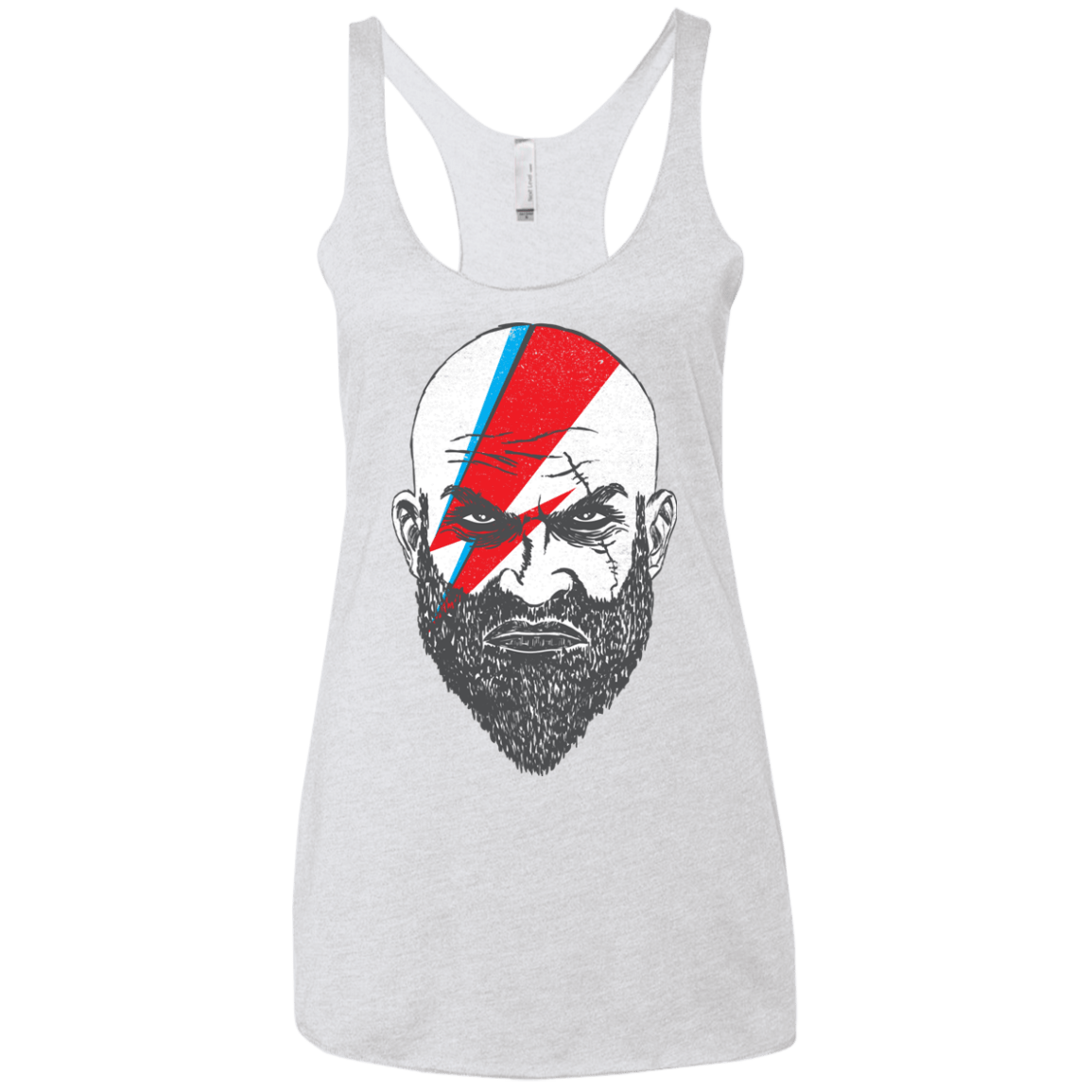 Ziggy Kratos Women's Triblend Racerback Tank