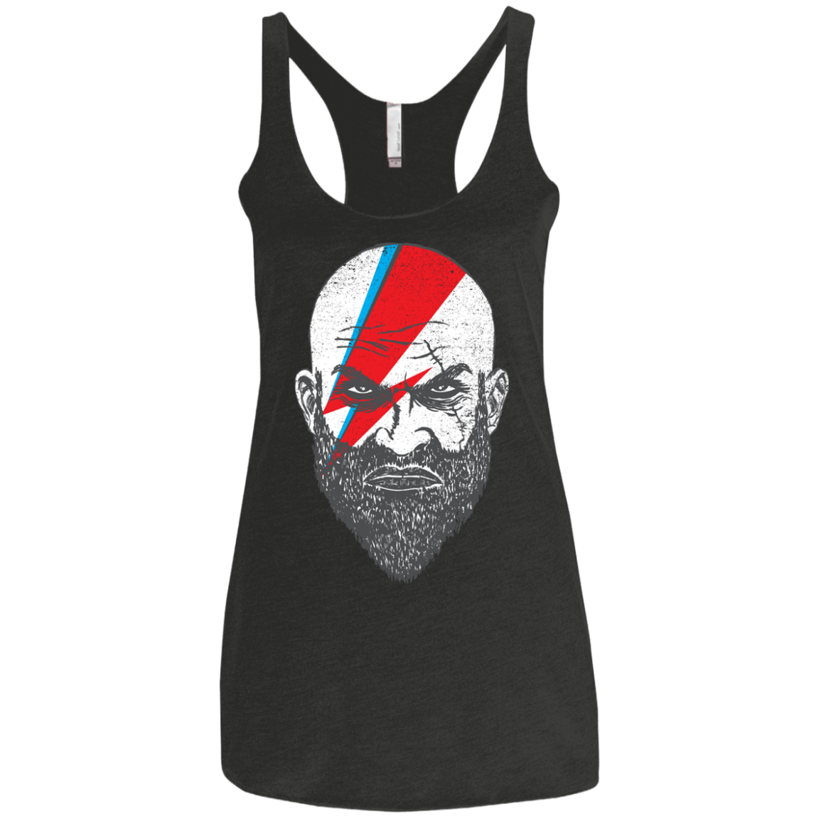 Ziggy Kratos Women's Triblend Racerback Tank
