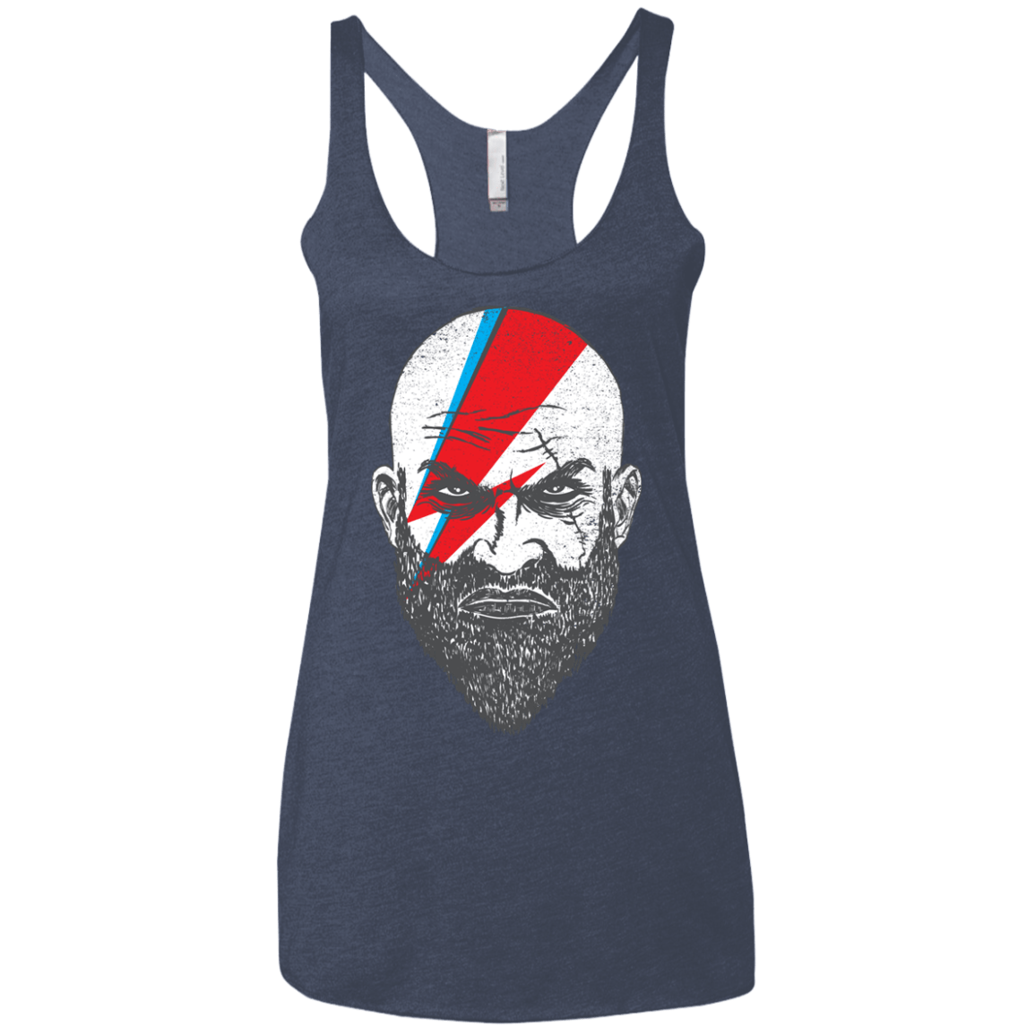 Ziggy Kratos Women's Triblend Racerback Tank