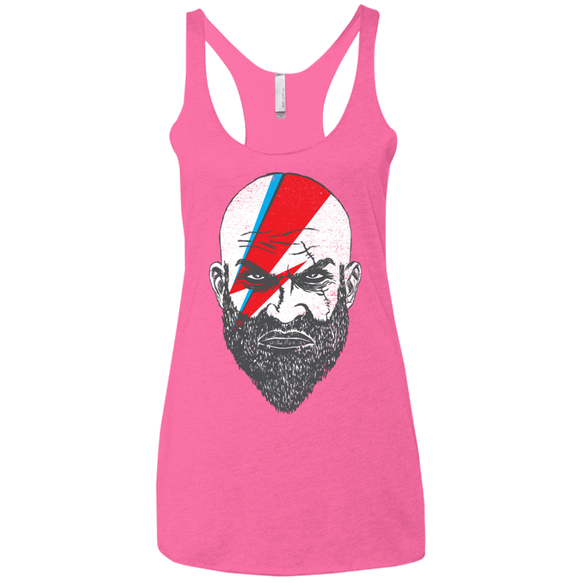 Ziggy Kratos Women's Triblend Racerback Tank