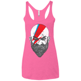 Ziggy Kratos Women's Triblend Racerback Tank