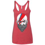 Ziggy Kratos Women's Triblend Racerback Tank
