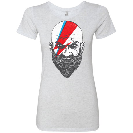 T-Shirts Heather White / S Ziggy Kratos Women's Triblend T-Shirt