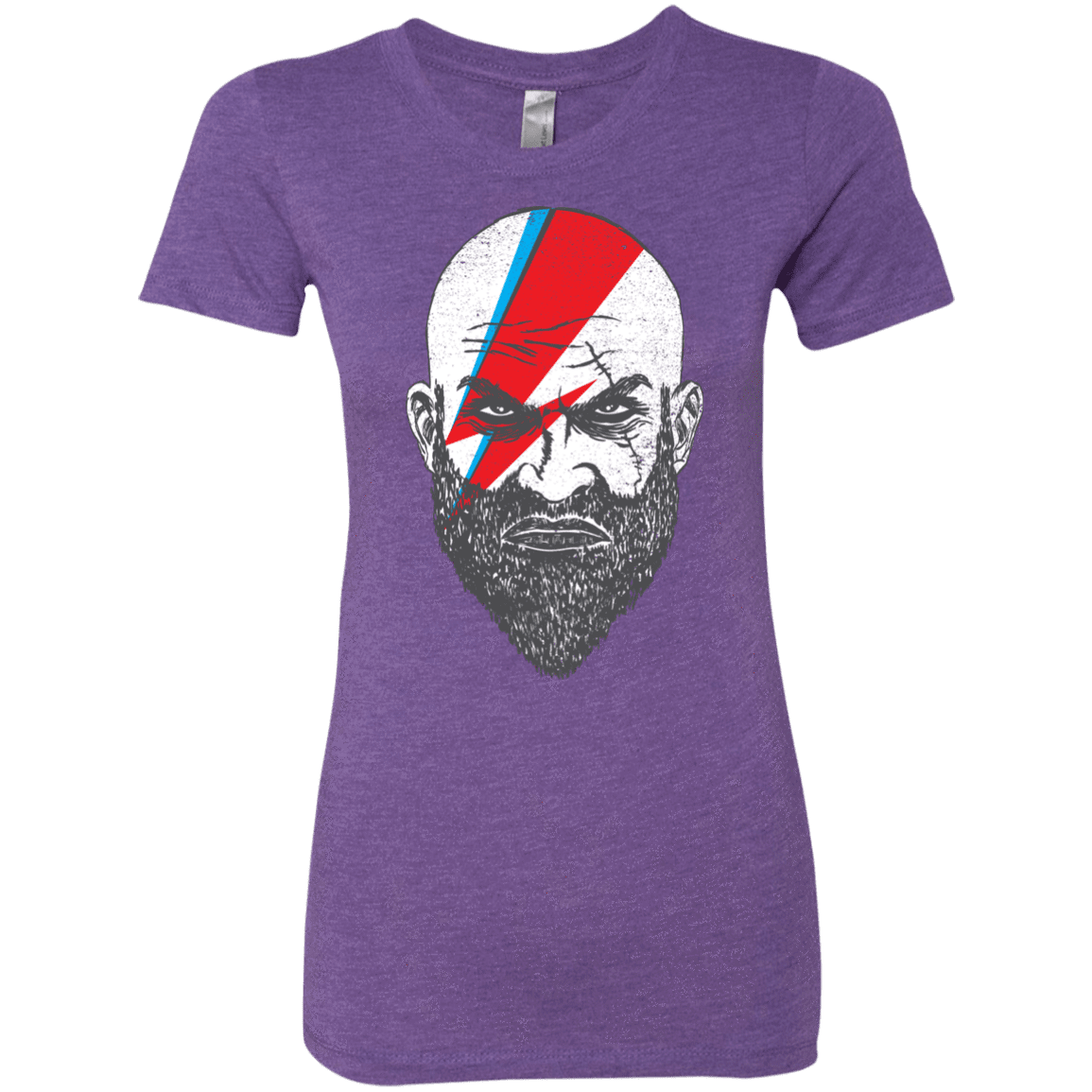 T-Shirts Purple Rush / S Ziggy Kratos Women's Triblend T-Shirt