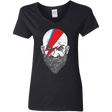 T-Shirts Black / S Ziggy Kratos Women's V-Neck T-Shirt