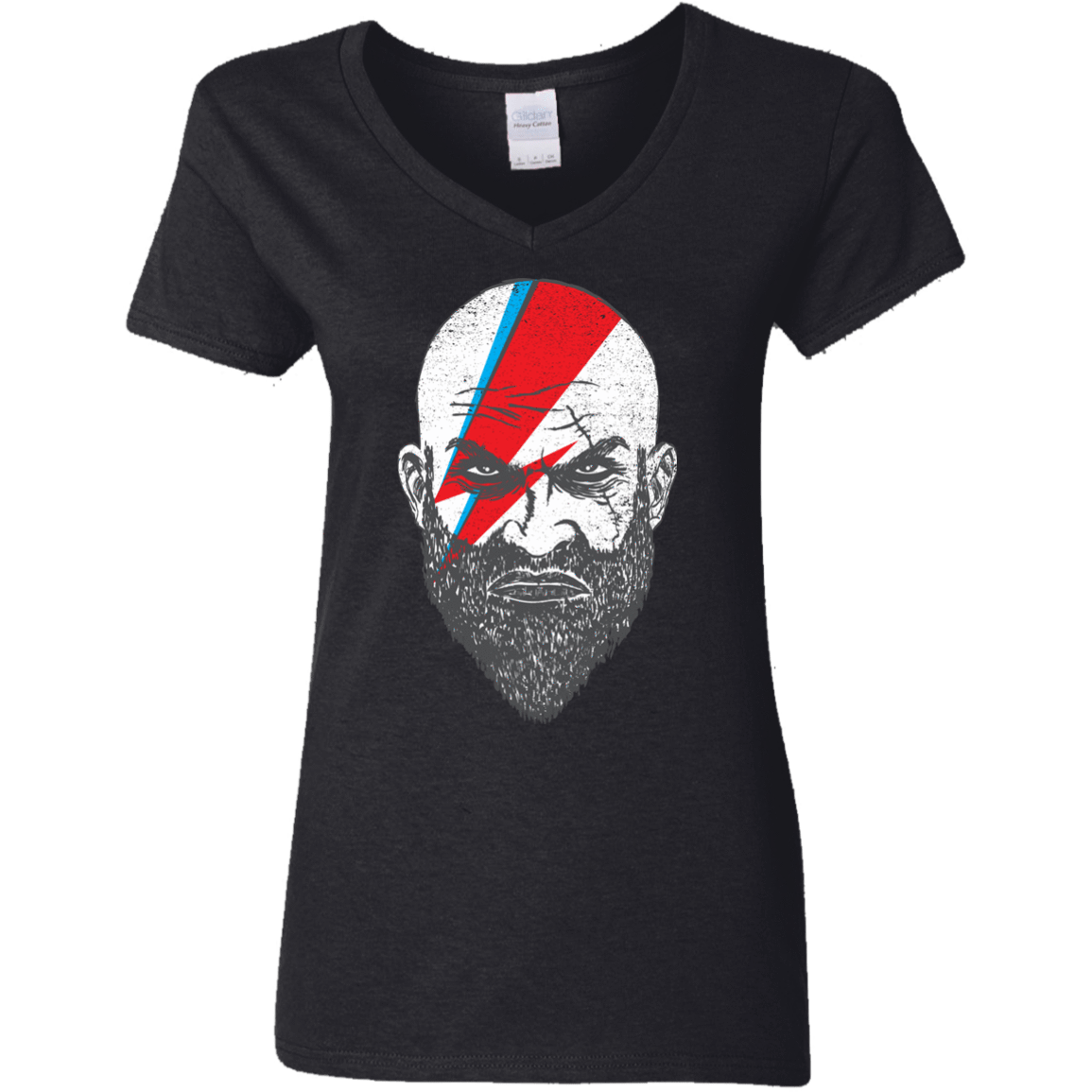 T-Shirts Black / S Ziggy Kratos Women's V-Neck T-Shirt