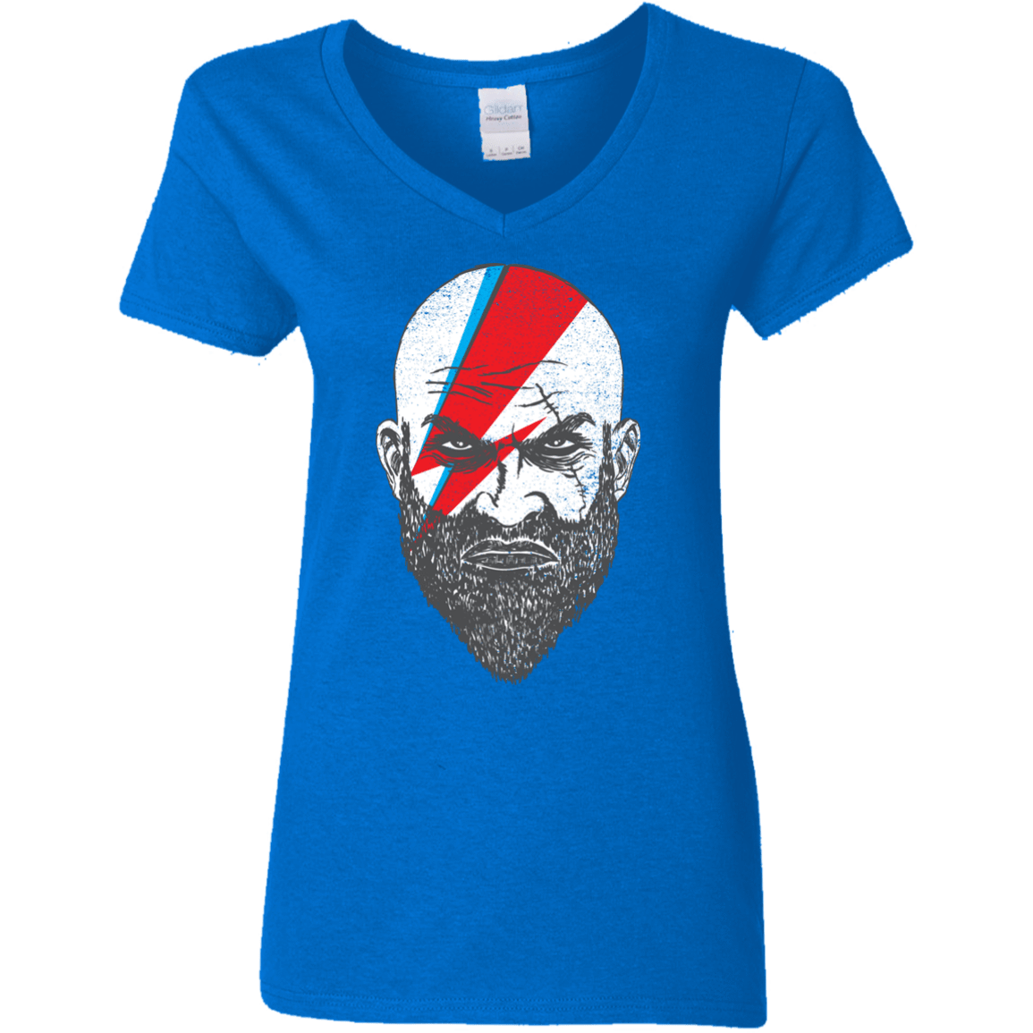 T-Shirts Royal / S Ziggy Kratos Women's V-Neck T-Shirt