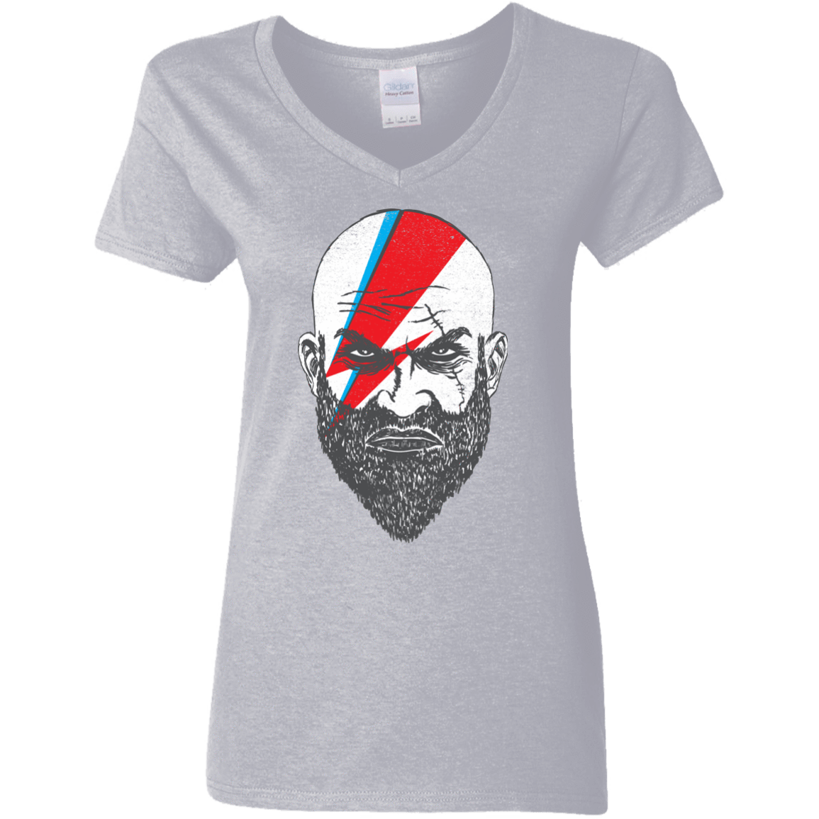 T-Shirts Sport Grey / S Ziggy Kratos Women's V-Neck T-Shirt